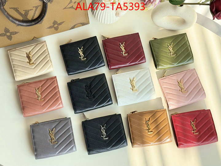 YSL Bags(TOP)-Wallet- what best replica sellers ID: TA5393 $: 79USD,