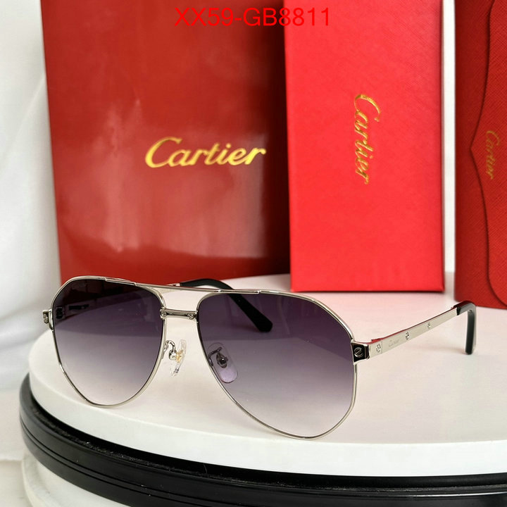 Glasses-Cartier high quality 1:1 replica ID: GB8811 $: 59USD