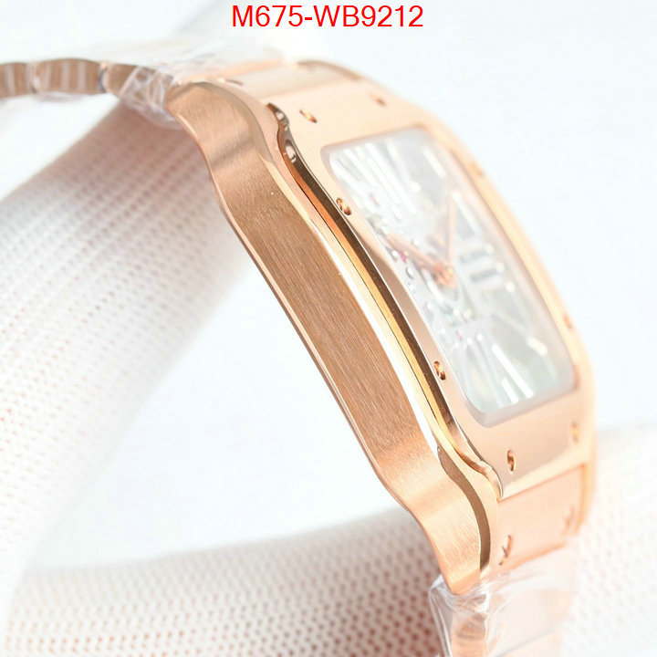 Watch(TOP)-Cartier cheap replica ID: WB9212 $: 675USD