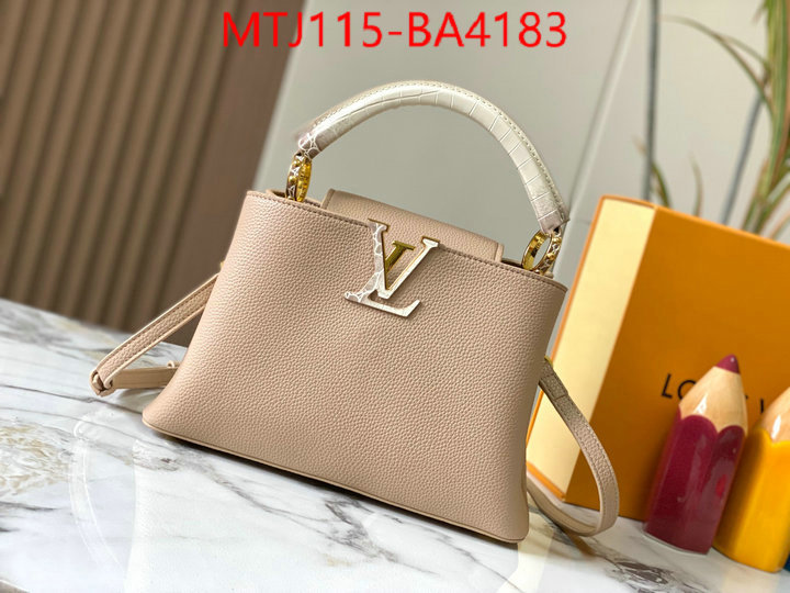 LV Bags(4A)-Handbag Collection- replica wholesale ID: BA4183 $: 115USD,