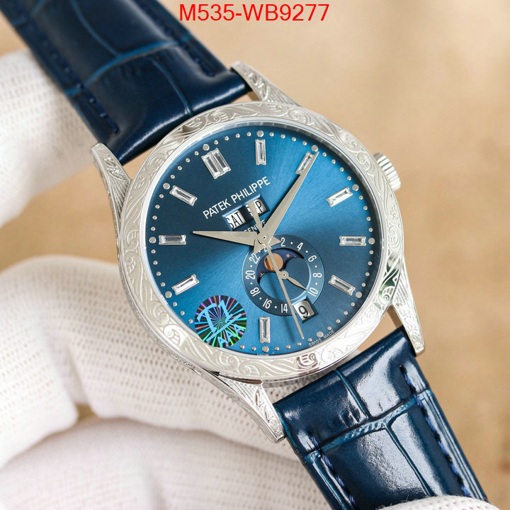 Watch(TOP)-Patek Philippe where quality designer replica ID: WB9277 $: 535USD