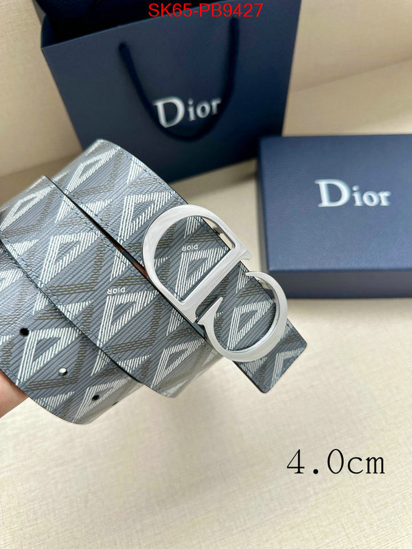 Belts-Dior replcia cheap ID: PB9427 $: 65USD