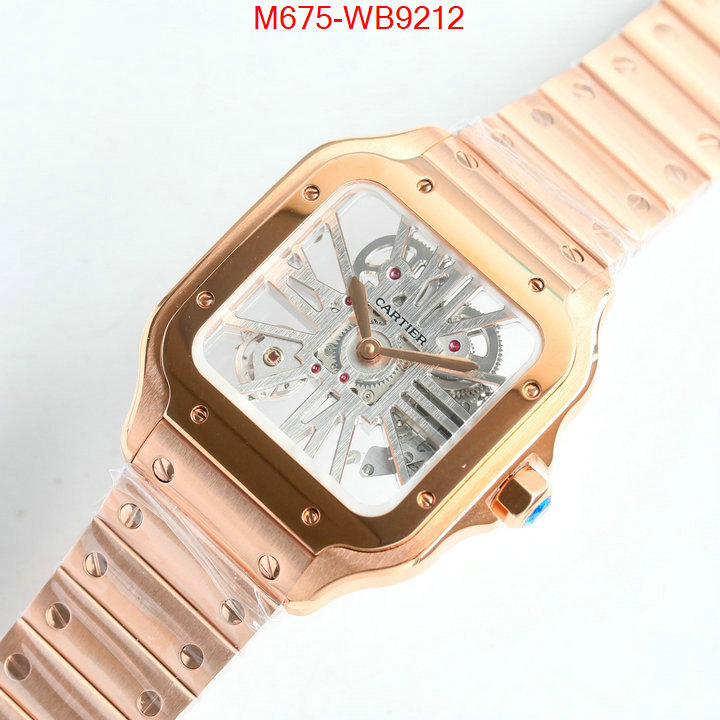 Watch(TOP)-Cartier cheap replica ID: WB9212 $: 675USD