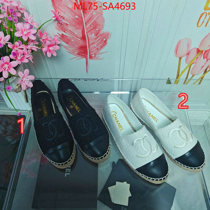 Women Shoes-Chanel luxury 7 star replica ID: SA4693 $: 75USD