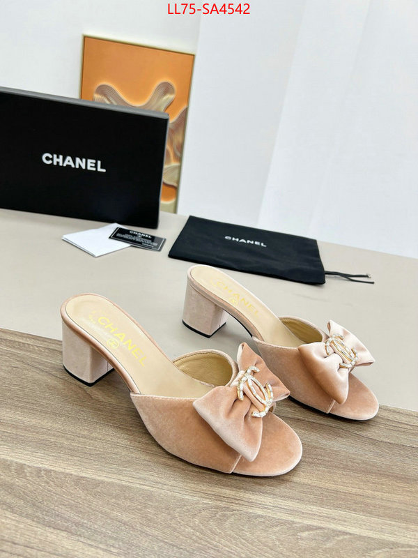 Women Shoes-Chanel only sell high-quality ID: SA4542 $: 75USD