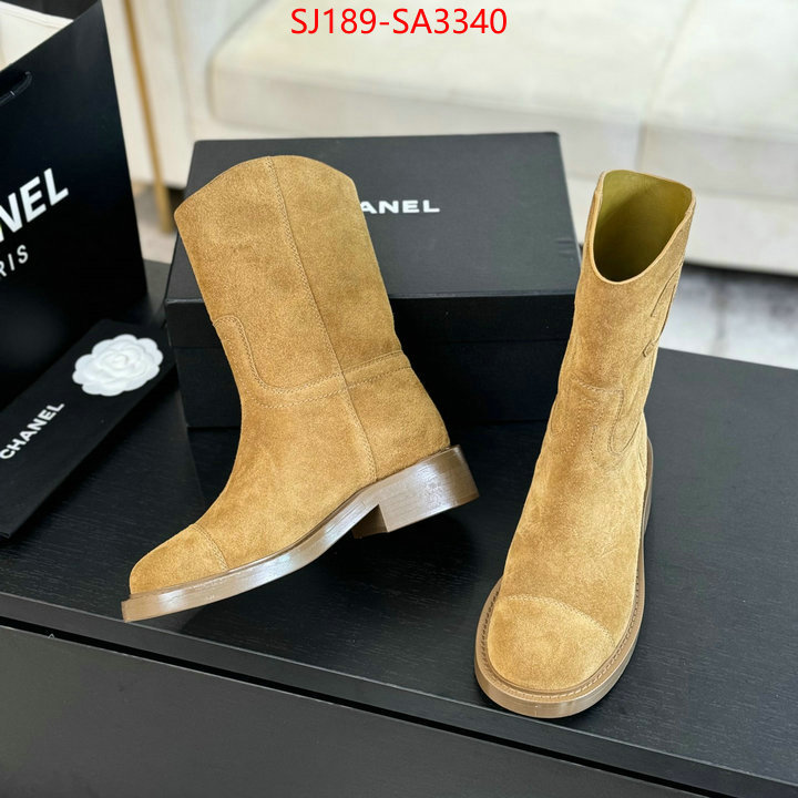 Women Shoes-Chanel 1:1 replica ID: SA3340 $: 189USD