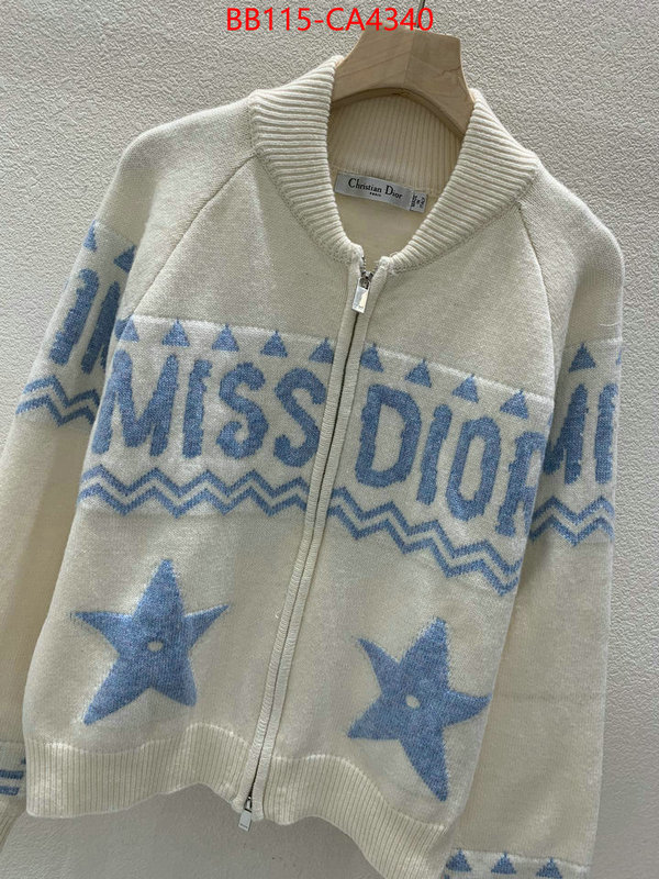 Clothing-Dior designer fashion replica ID: CA4340 $: 115USD