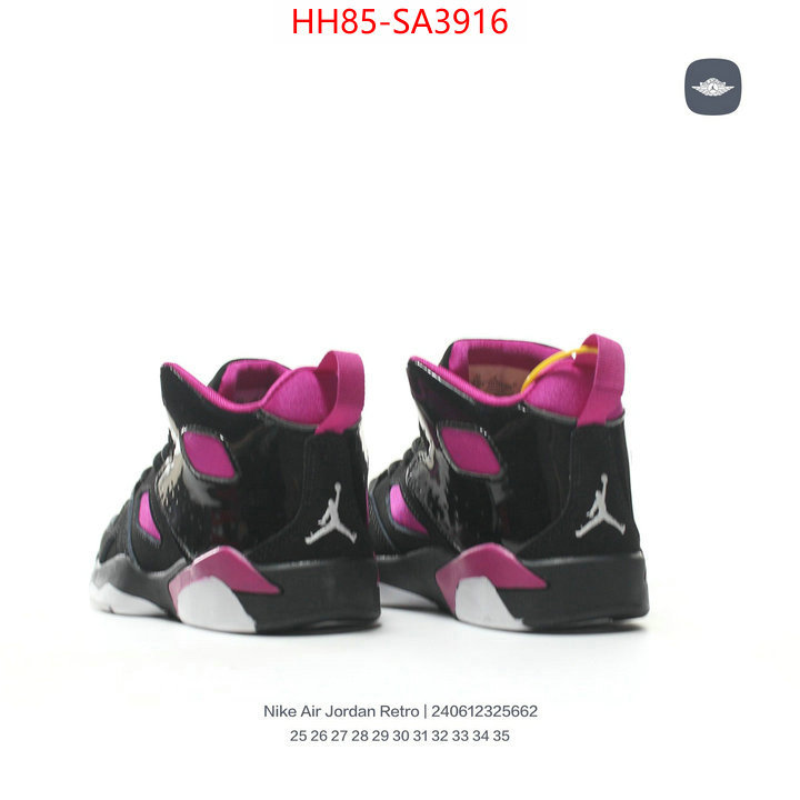 Kids shoes-Air Jordan hot sale ID: SA3916 $: 85USD