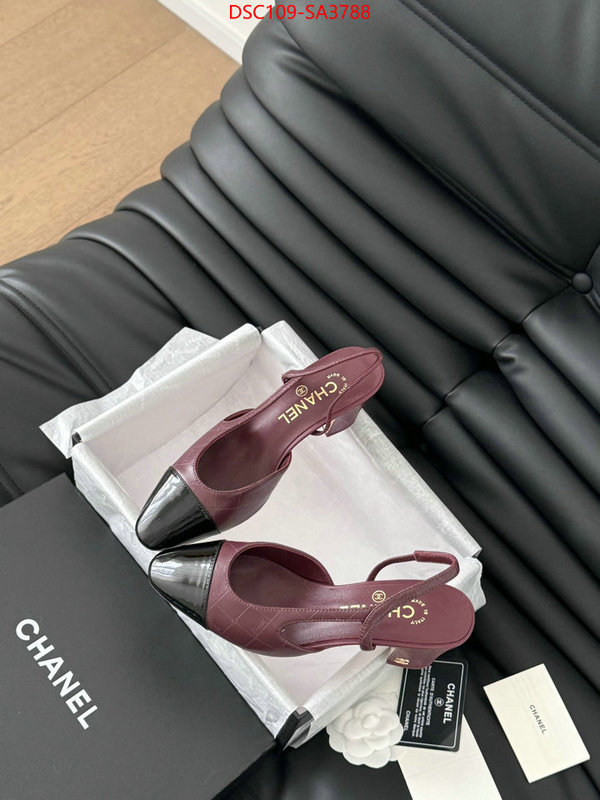 Women Shoes-Chanel best replica ID: SA3788 $: 109USD