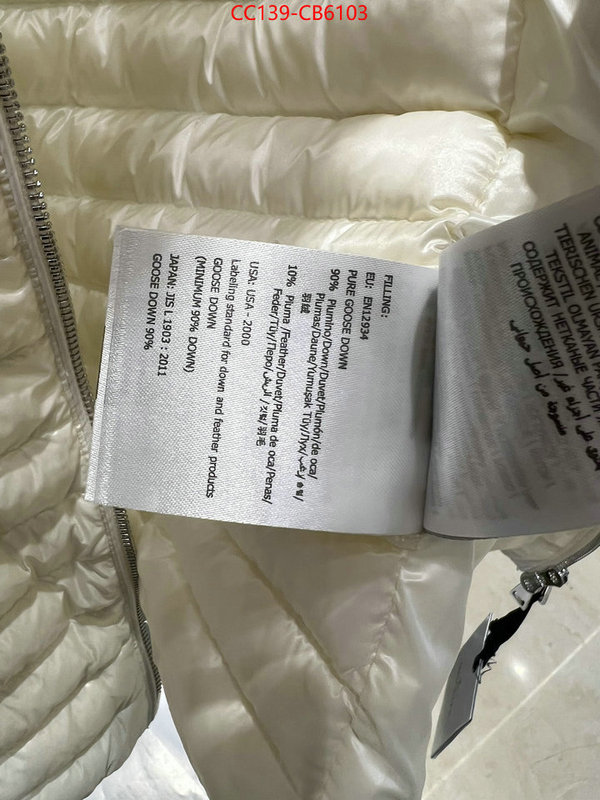 Down jacket Women-Moncler where can i find ID: CB6103 $: 139USD