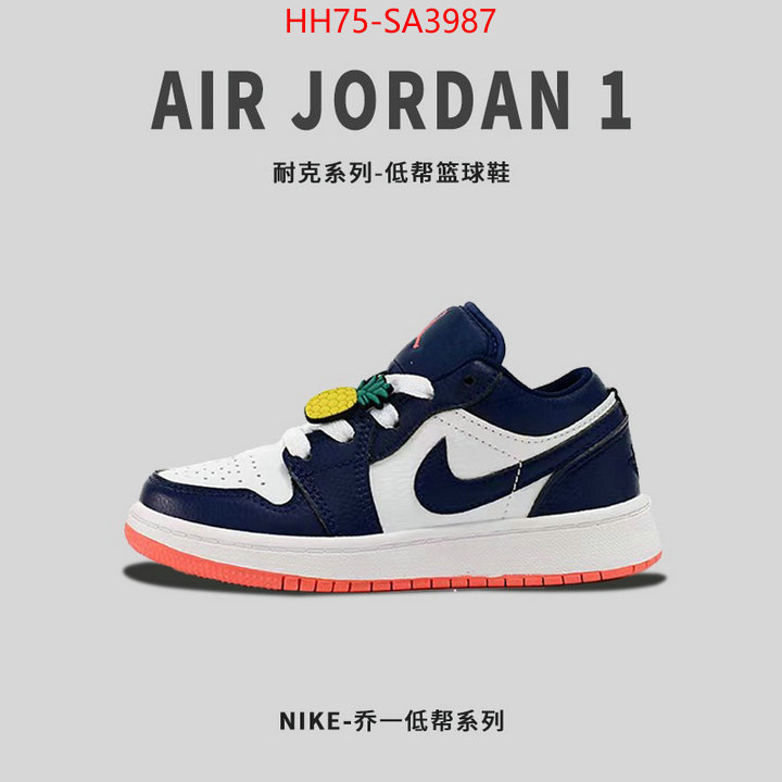 Kids shoes-Air Jordan website to buy replica ID: SA3987 $: 75USD