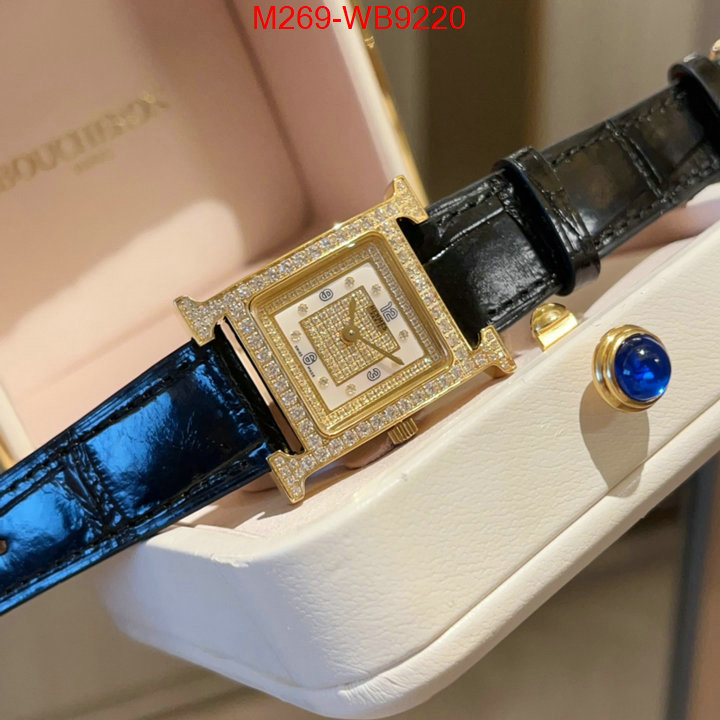 Watch(TOP)-Hermes how to buy replcia ID: WB9220 $: 269USD