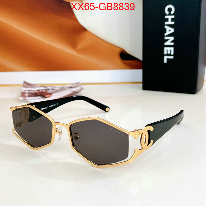 Glasses-Chanel for sale cheap now ID: GB8839 $: 65USD