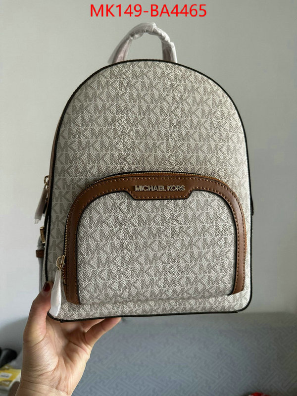 Michael Kors Bags(TOP)-Backpack- from china ID: BA4465 $: 149USD,