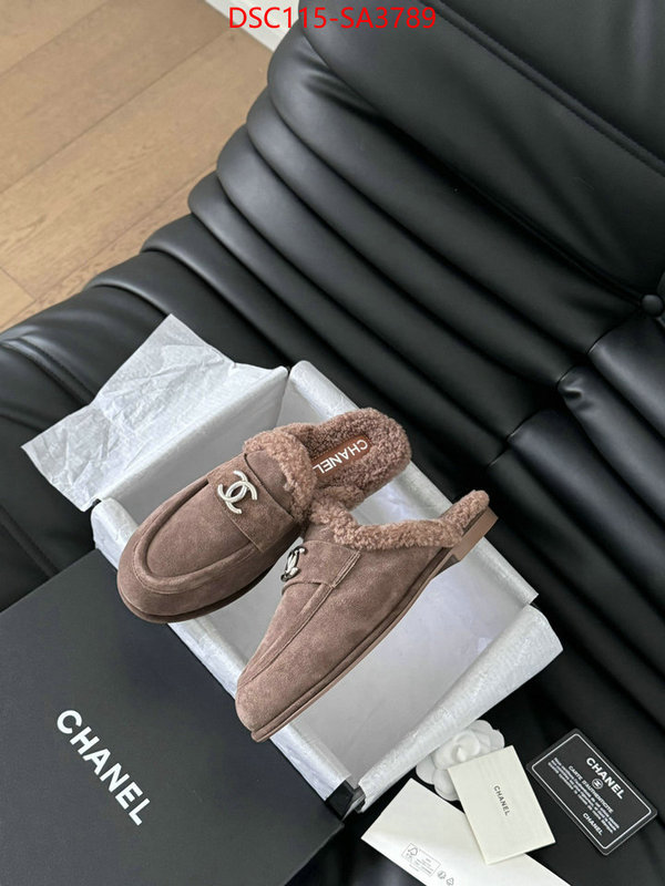 Women Shoes-Chanel 1:1 replica wholesale ID: SA3789 $: 115USD