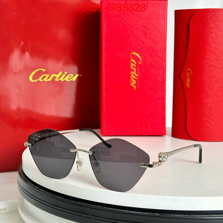 Glasses-Cartier best quality replica ID: GB8828 $: 59USD