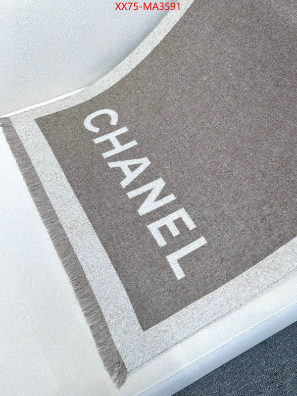 Scarf-Chanel replcia cheap ID: MA3591 $: 75USD