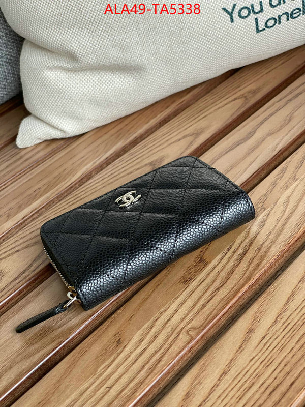 Chanel Bags(TOP)-Wallet- cheap ID: TA5338 $: 49USD,