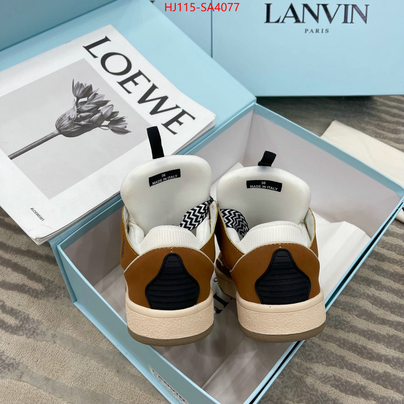 Women Shoes-LANVIN shop cheap high quality 1:1 replica ID: SA4077 $: 115USD