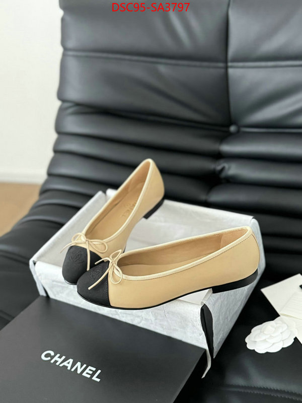 Women Shoes-Chanel we provide top cheap aaaaa ID: SA3797 $: 95USD