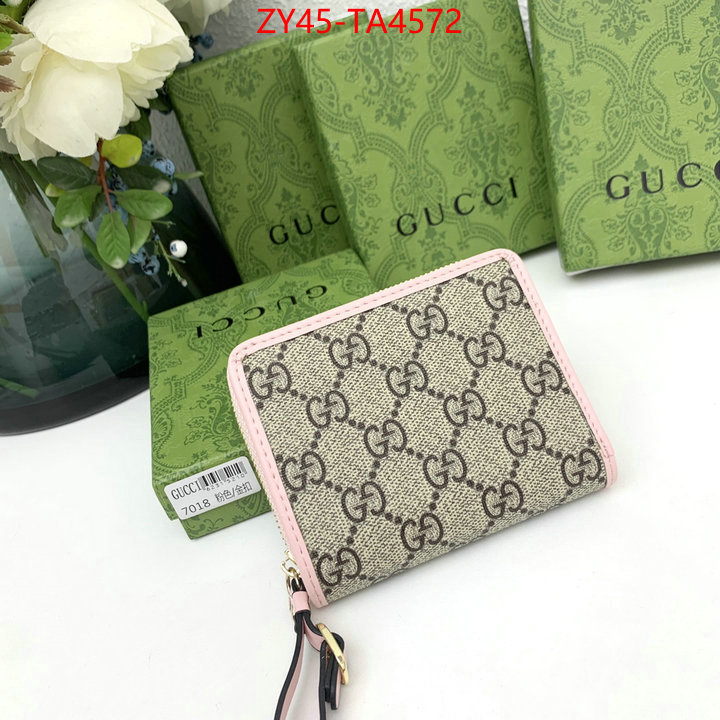 Gucci Bags(4A)-Wallet- aaaaa+ replica ID: TA4572 $: 45USD,