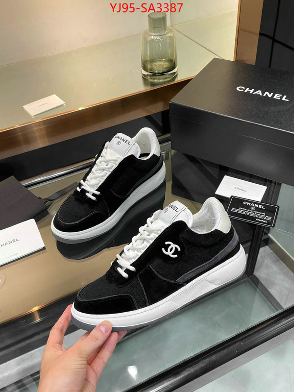 Women Shoes-Chanel find replica ID: SA3387 $: 95USD