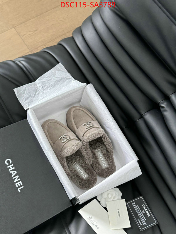 Women Shoes-Chanel 1:1 replica wholesale ID: SA3789 $: 115USD