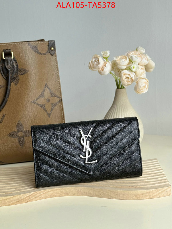 YSL Bags(TOP)-Wallet- best luxury replica ID: TA5378 $: 105USD,