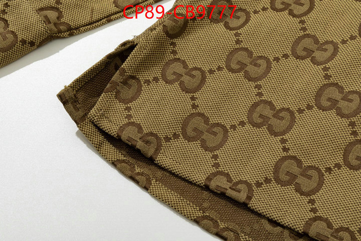 Clothing-Gucci where to buy replicas ID: CB9777 $: 89USD