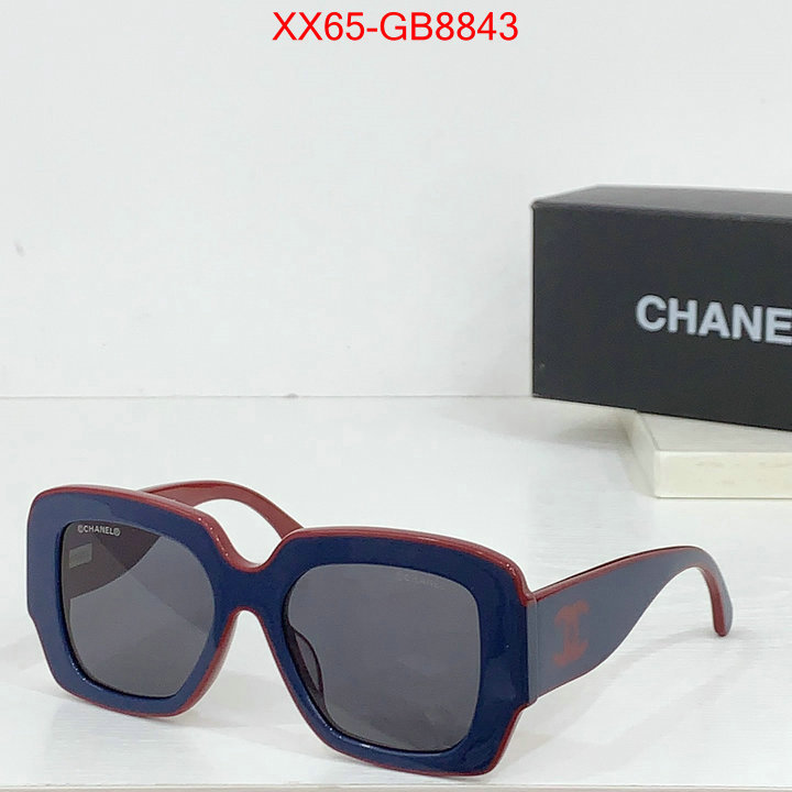 Glasses-Chanel luxury cheap replica ID: GB8843 $: 65USD