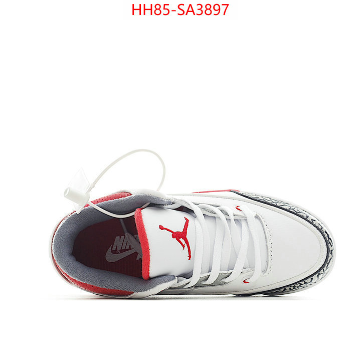 Kids shoes-Air Jordan top 1:1 replica ID: SA3897 $: 85USD