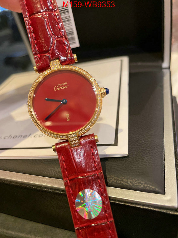 Watch(4A)-Cartier top quality fake ID: WB9353 $: 159USD