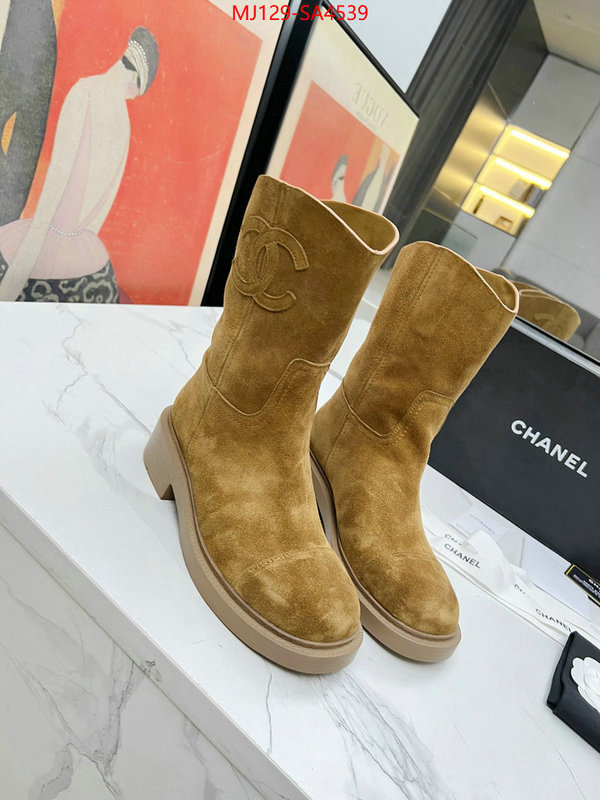 Women Shoes-Chanel high quality 1:1 replica ID: SA4539 $: 129USD