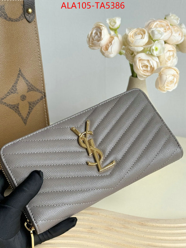 YSL Bags(TOP)-Wallet- customize best quality replica ID: TA5386 $: 105USD,