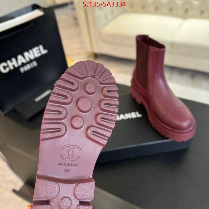 Women Shoes-Chanel aaaaa class replica ID: SA3334 $: 135USD