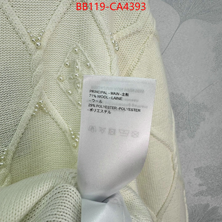 Clothing-LV replica designer ID: CA4393 $: 119USD