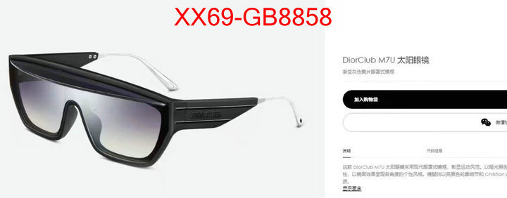 Glasses-Dior replica shop ID: GB8858 $: 69USD