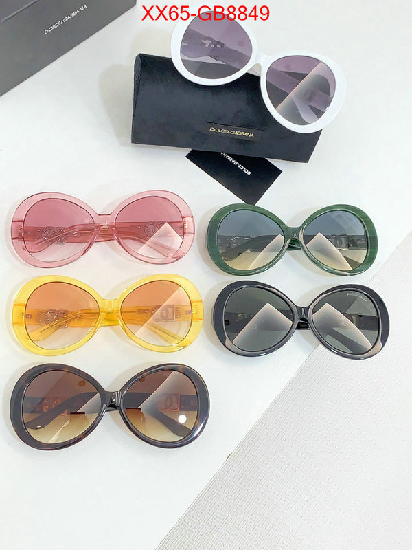 Glasses-DG luxury fashion replica designers ID: GB8849 $: 65USD