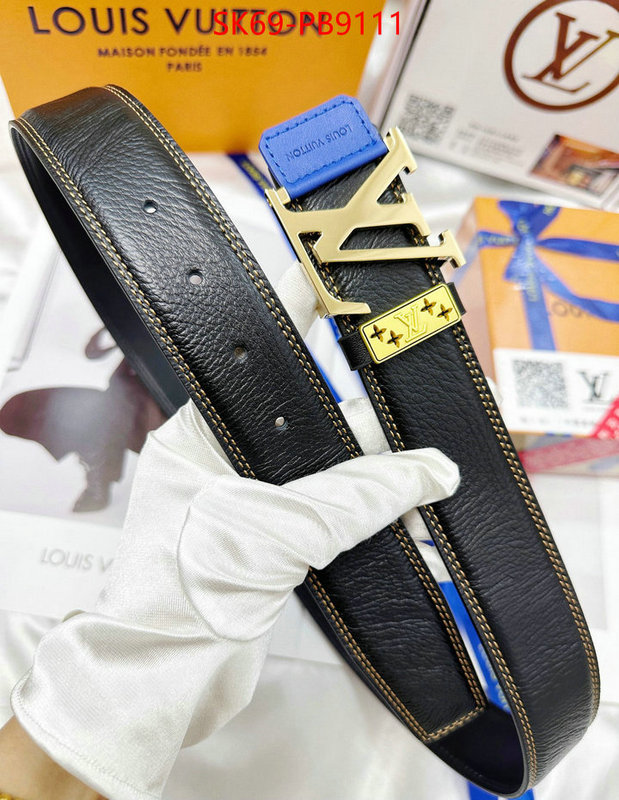 Belts-LV where could you find a great quality designer ID: PB9111 $: 69USD