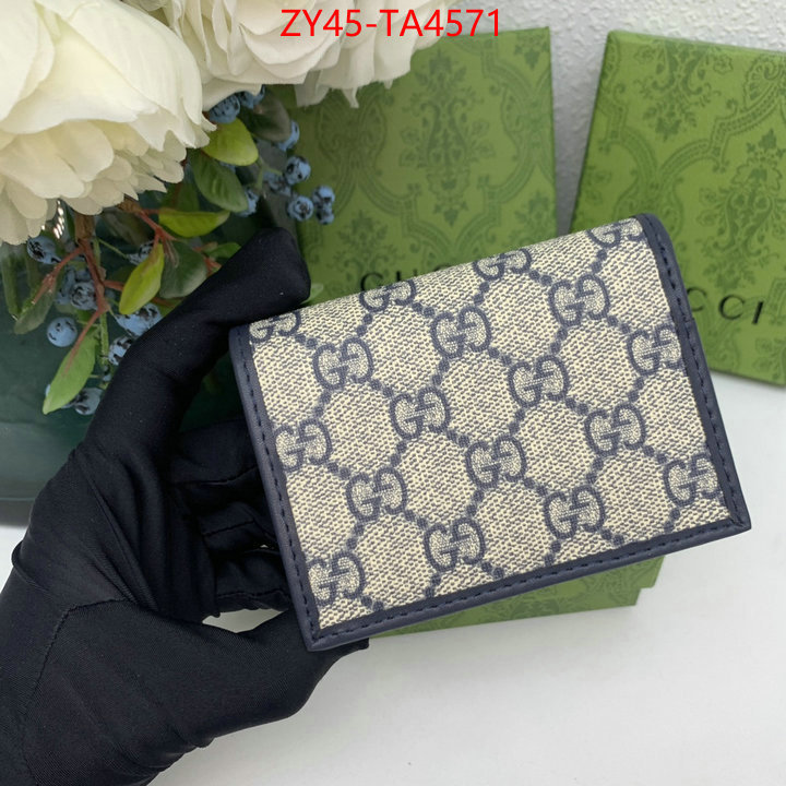 Gucci Bags(4A)-Wallet- 7 star quality designer replica ID: TA4571 $: 45USD,