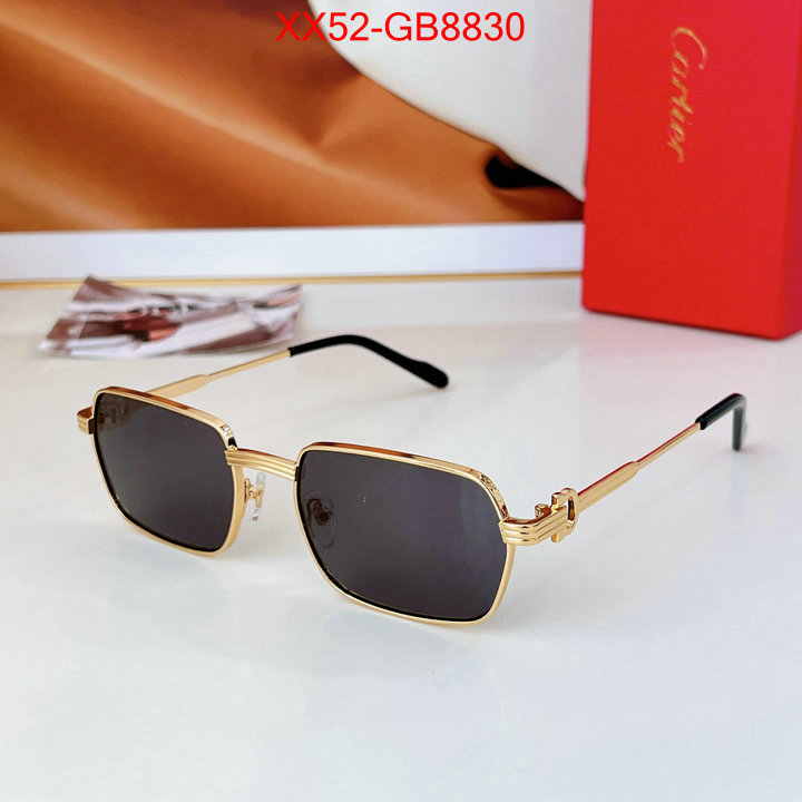 Glasses-Cartier best quality designer ID: GB8830 $: 52USD