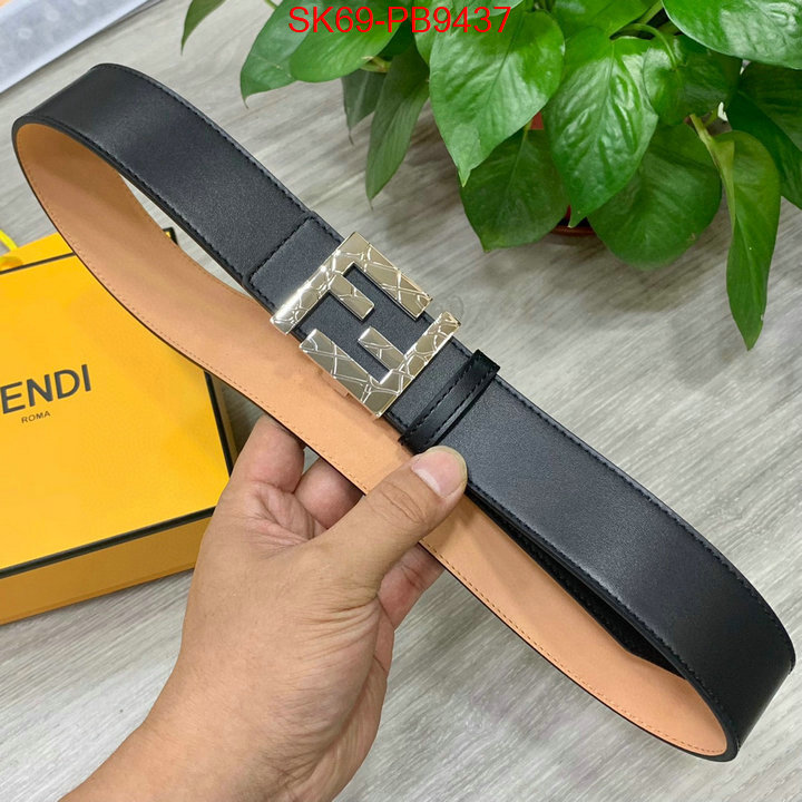 Belts-Fendi new ID: PB9437 $: 69USD