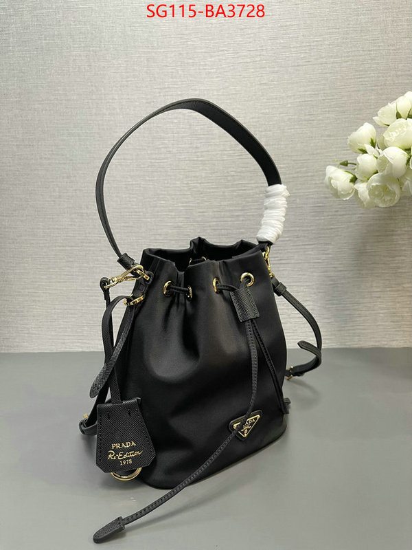 Prada Bags(TOP)-bucket bag where can you buy a replica ID: BA3728 $: 115USD,