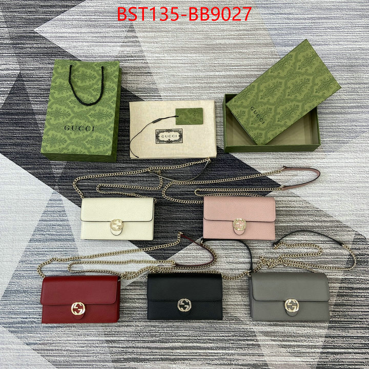 Gucci Bags(TOP)-Crossbody- designer high replica ID: BB9027 $: 135USD,