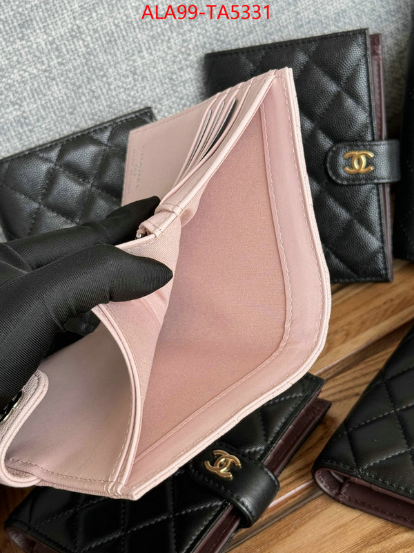 Chanel Bags(TOP)-Wallet- replica every designer ID: TA5331 $: 99USD,