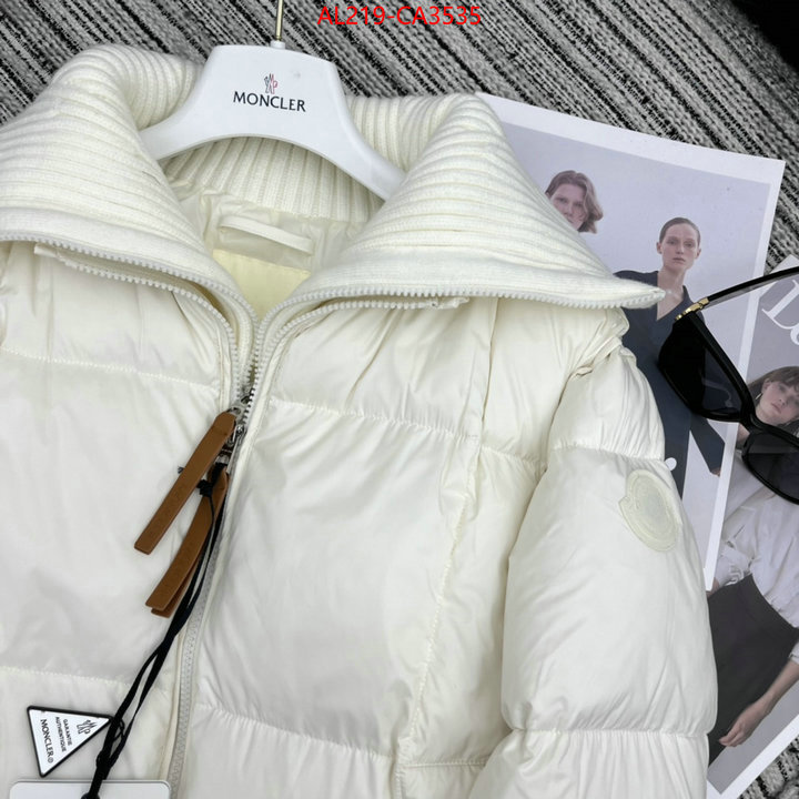 Down jacket Women-Moncler replcia cheap from china ID: CA3535 $: 219USD