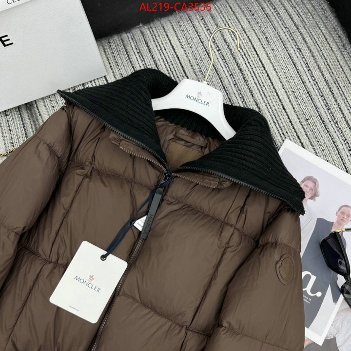 Down jacket Women-Moncler replcia cheap from china ID: CA3535 $: 219USD