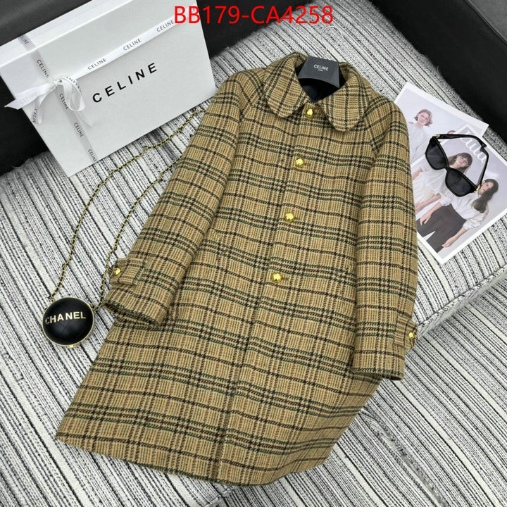 Clothing-Celine quality replica ID: CA4258 $: 179USD