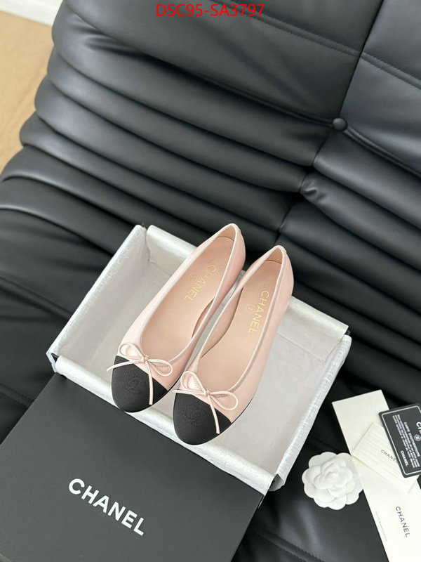 Women Shoes-Chanel we provide top cheap aaaaa ID: SA3797 $: 95USD