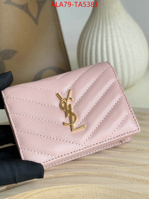 YSL Bags(TOP)-Wallet- find replica ID: TA5381 $: 79USD,